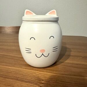 Cat treat jar